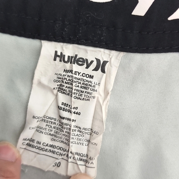 ⭐️3/ $30⭐️ Hurley Men's Swim Shorts Trunks Multi Coloured Size 30 - Picture 9 of 12